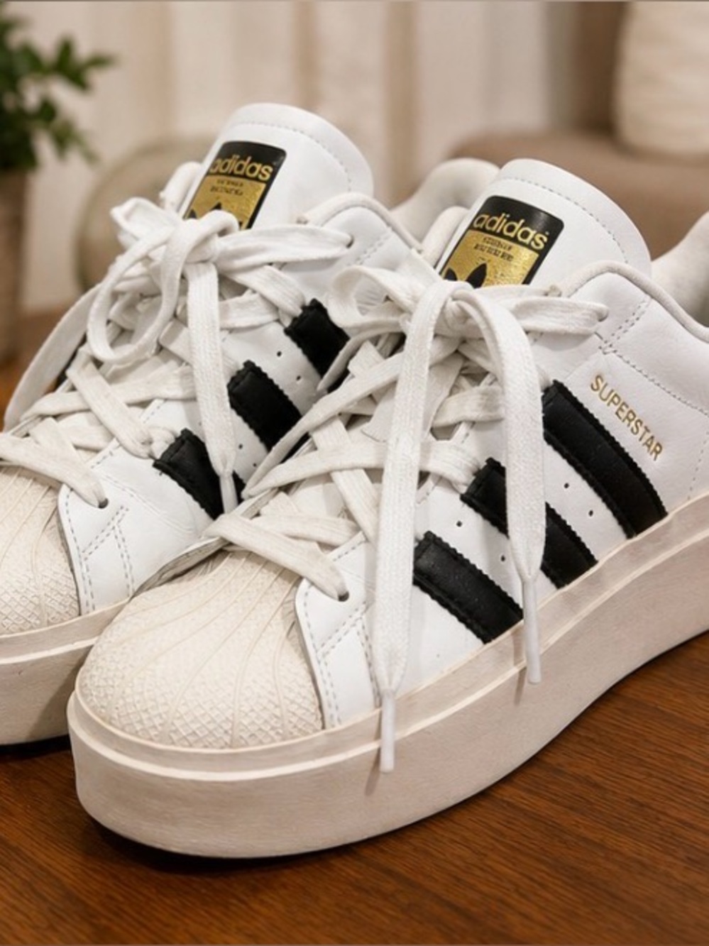Adidas Superstar Bold Platform Sneakers – Women’s Size 9.5